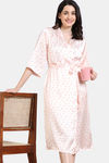 Zivame Silken Promises Woven Robe - Mary Rose — thumbnail 1